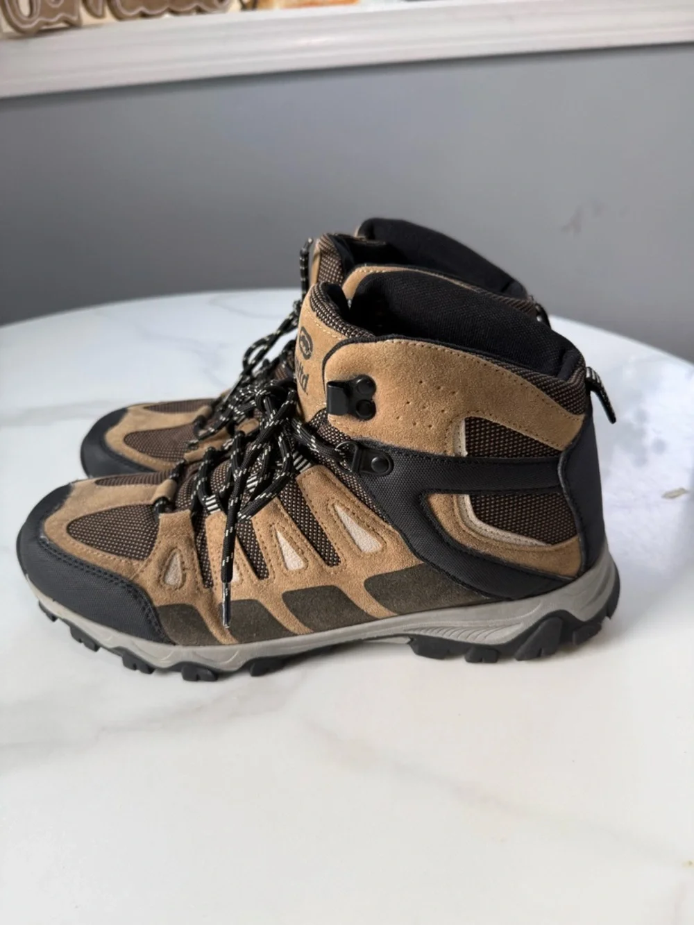 Ecko Unlimited Brown and Black Men's Outdoor Boots